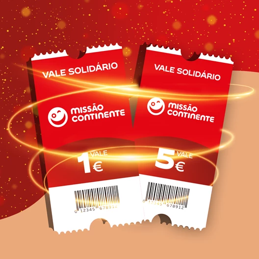 Vales Campanha Natal Missão Continente
