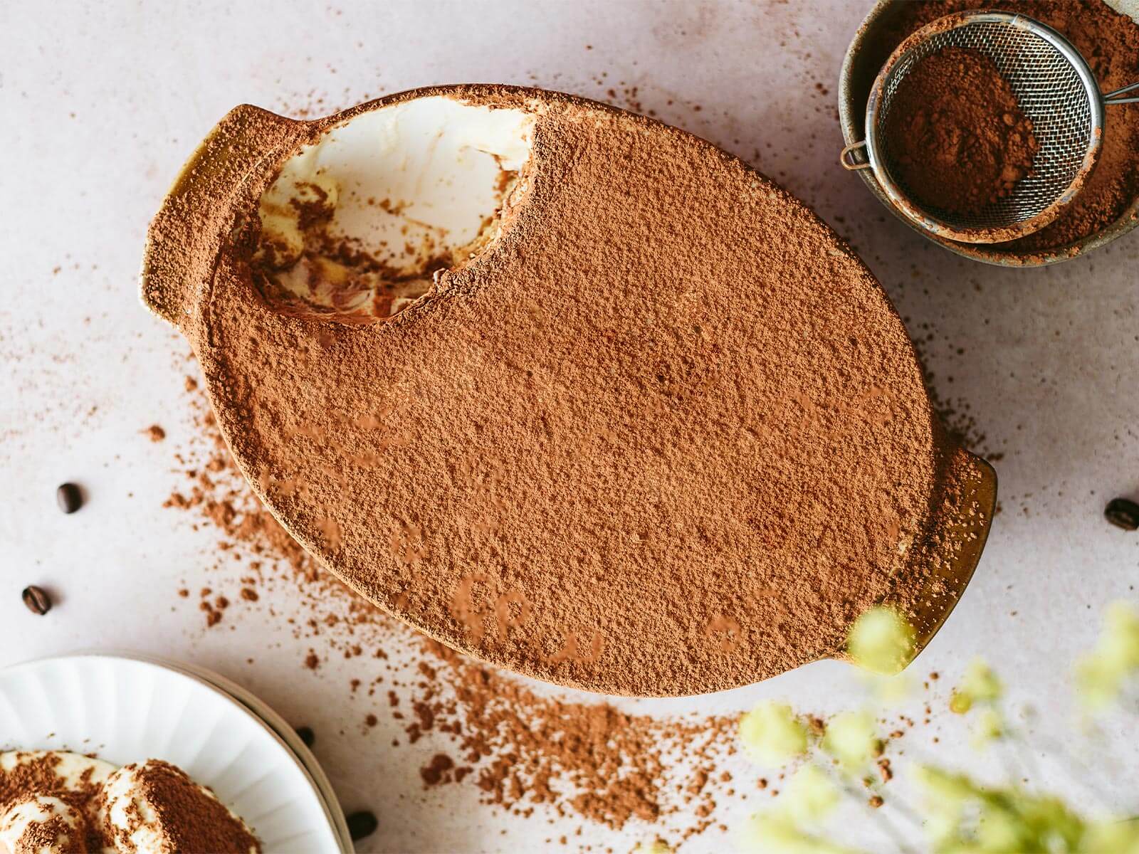 Tiramisu Com Queijo Mascarpone