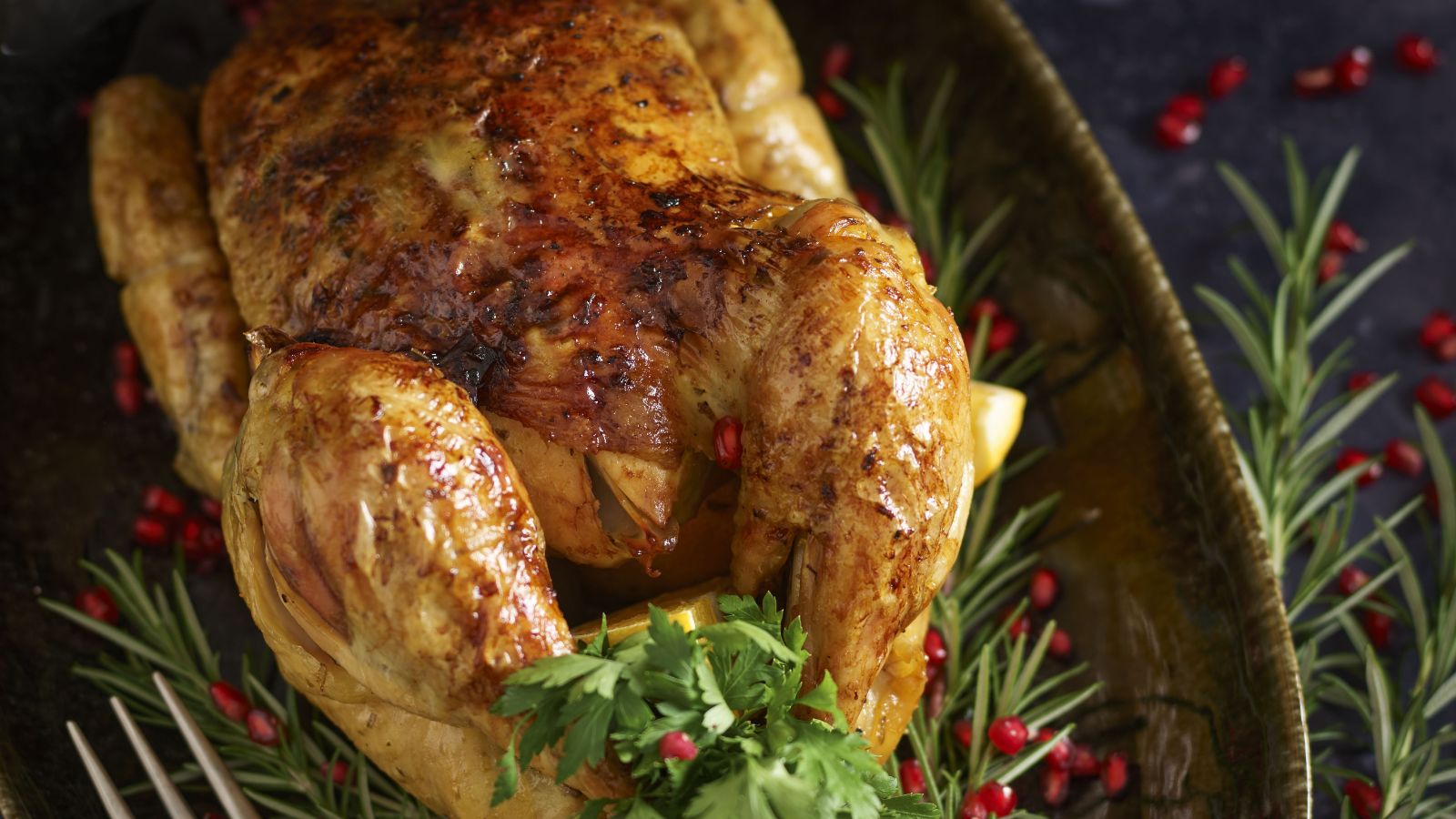 Peru de Natal com Laranja