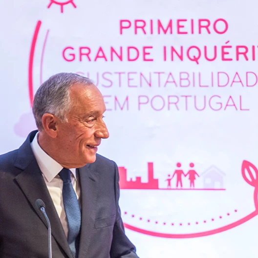 Marcelo Rebelo De Sousa A Discursar